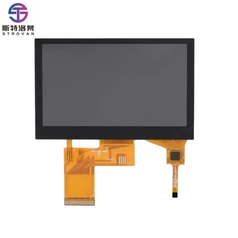Touch screen LCD TFT IPS da 4,3 pollici Modulo display LCD personalizzato 480 * 272 Display touch screen da 4,3 pollici