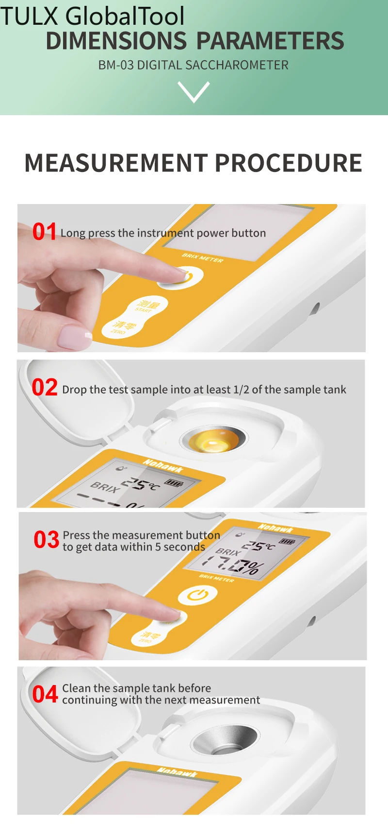 Tulx BM-03S Digital…