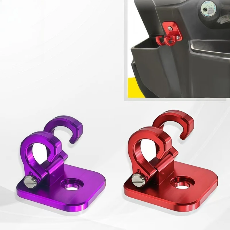 Motorcycle Hook Modification Accessories, Folding Storage, CNC Aluminum Alloy Material, Multi-color Optional