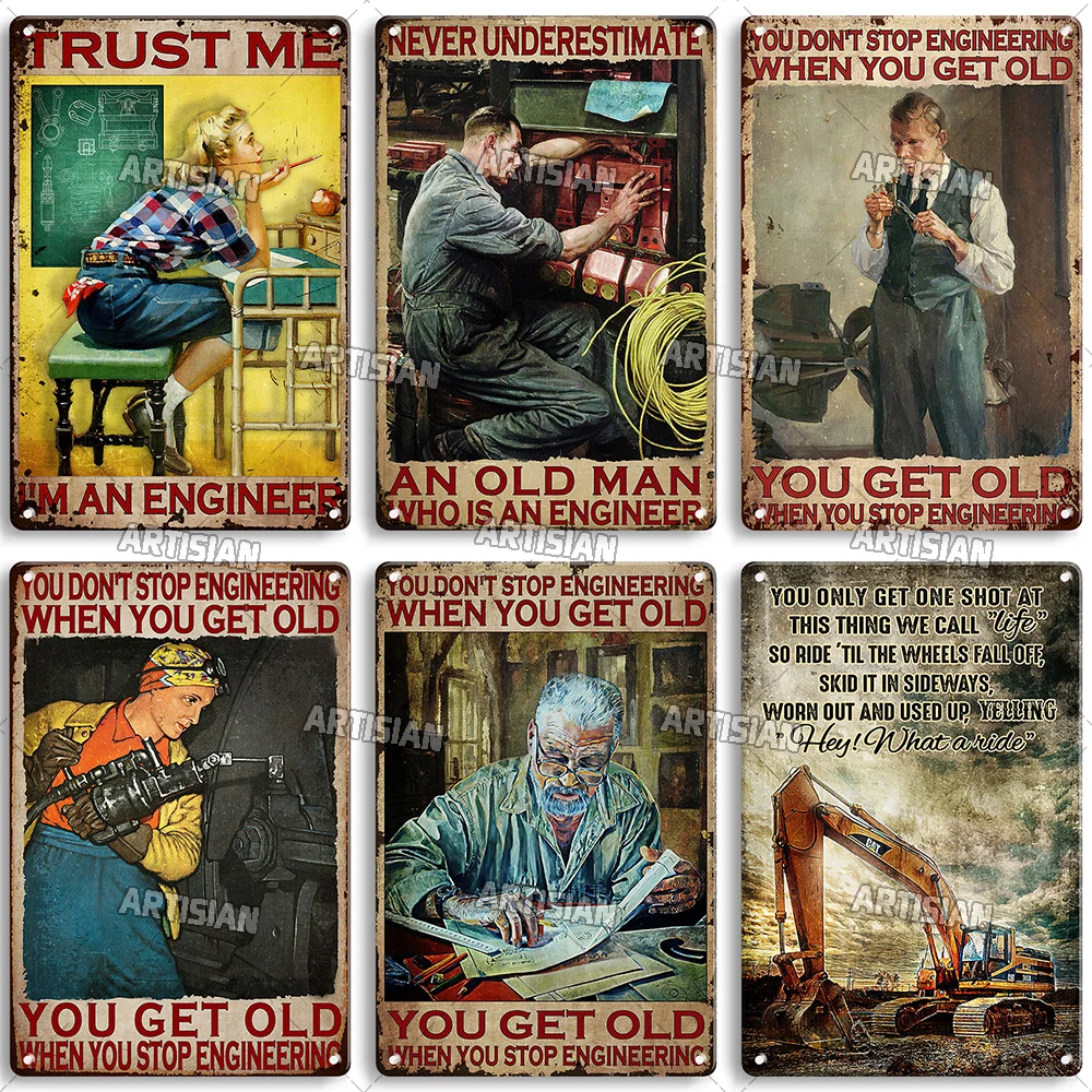 الفنية وظيفة المعادن تسجيل مهندس القصدير المشارك المهندس المعماري لوحة الزخرفية ميكانيكي جدار ديكور المرآب بار حانة نادي فندق مقهى #3