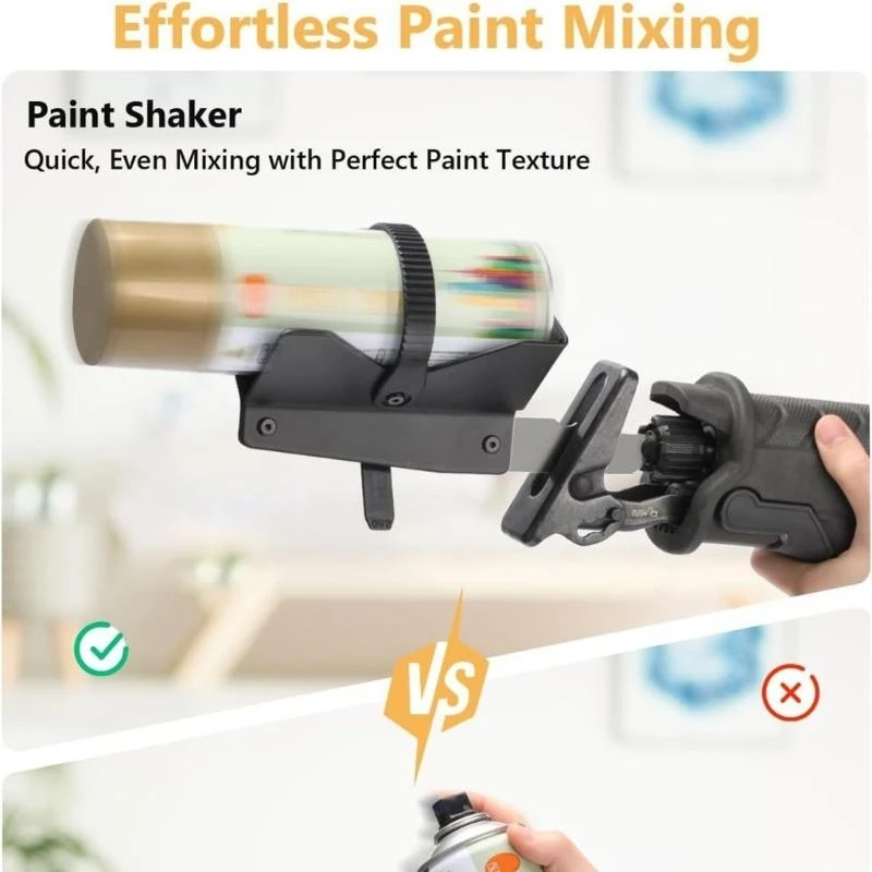 A2BE Universal Steel Paint Mixer Tool For Reciprocating Perfect For Cocktails Butter Homemade Blends