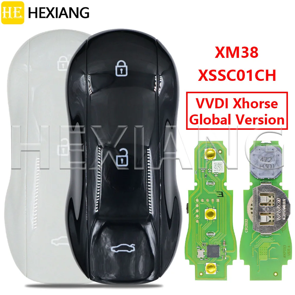 HE 4D/4A/8A Chip Global Version XM38 Supercar Style Support Universal Blank Car Remote Key XSSC01CH For Toyota Lexus Chevrolet