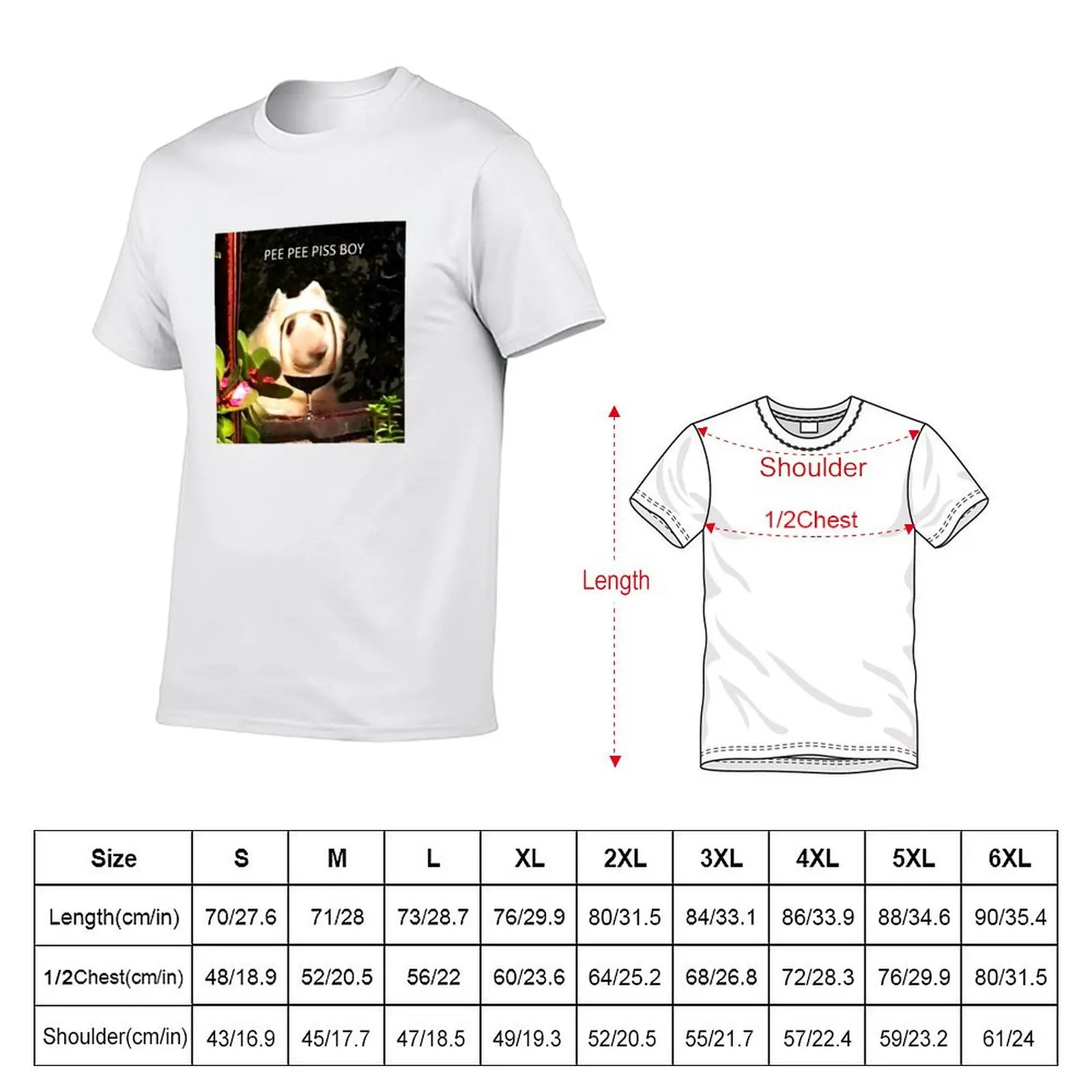 PISS BOY T-Shirt anime anime stuff anime shirts men