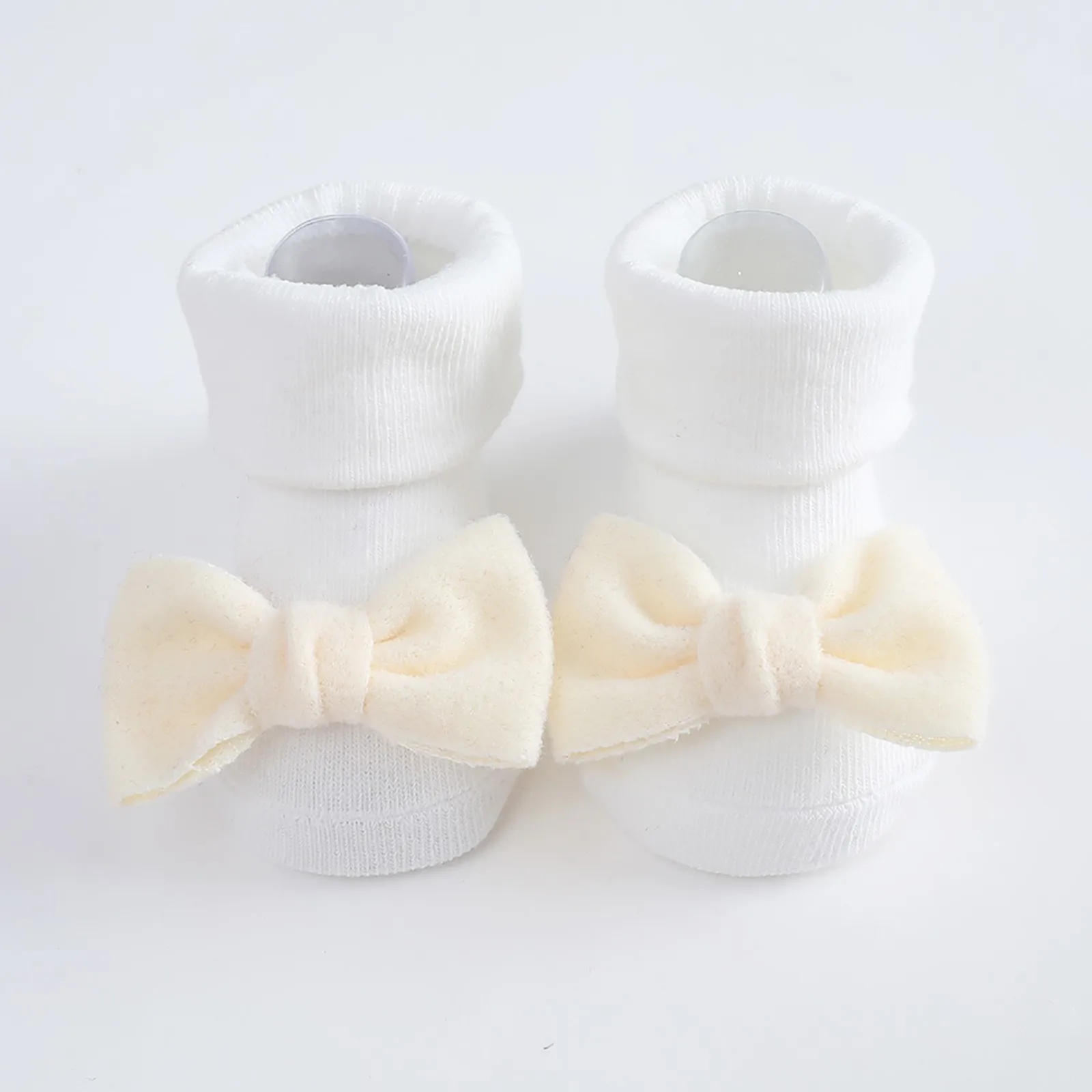 Toddler Baby Girls Socks Shoes Newborn Baby Floor Socks Bowknot Infant Baby Foot Socks First Walkers Prewalker Boots 0-12 Months