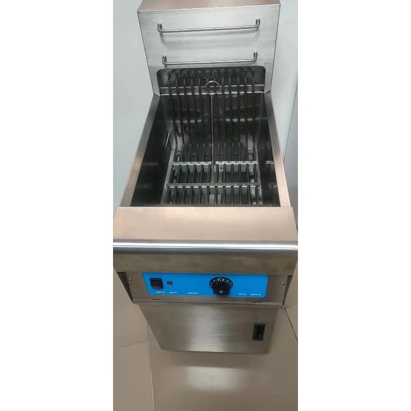 

Commercial 2-Basket Deep Fryer Commercial Electric Chips Open Fryer Equipment With Knob Control