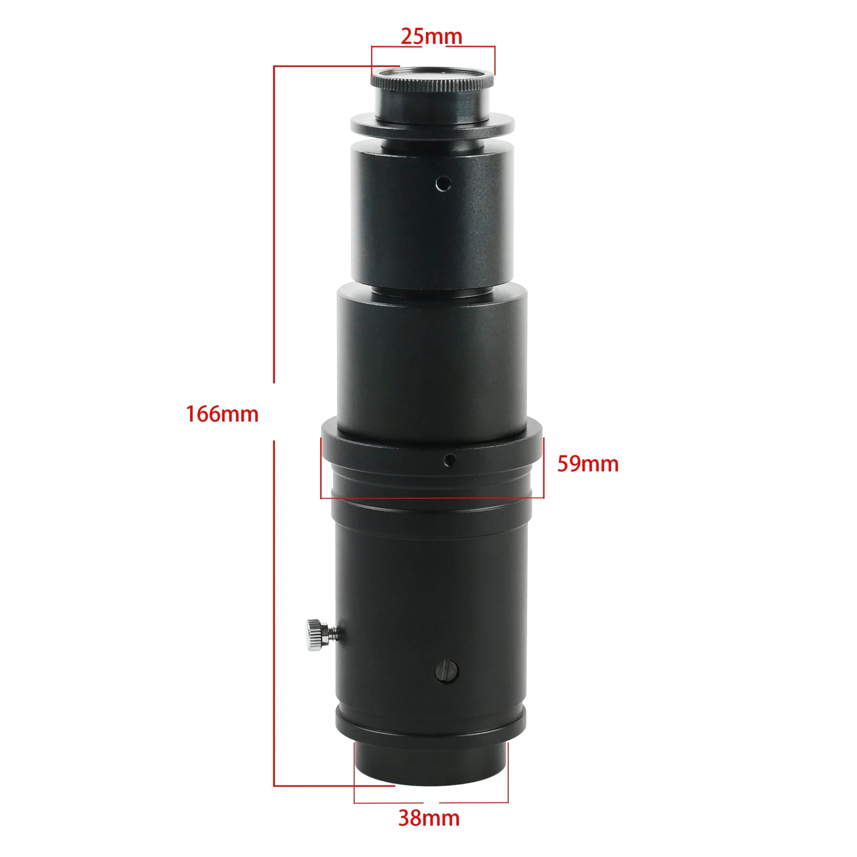 WD105 WD210 WD170 Zoom Magnification C mount Monocular 160X 320X 105X Lens For Industry PCB Soldering Digital Microscope Camera