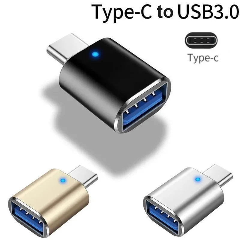 1/2/3/4Pcs USB 3.0 OTG Adapter Type-C Male Type C Connecter USB C To Female USB Converter Extension Cord