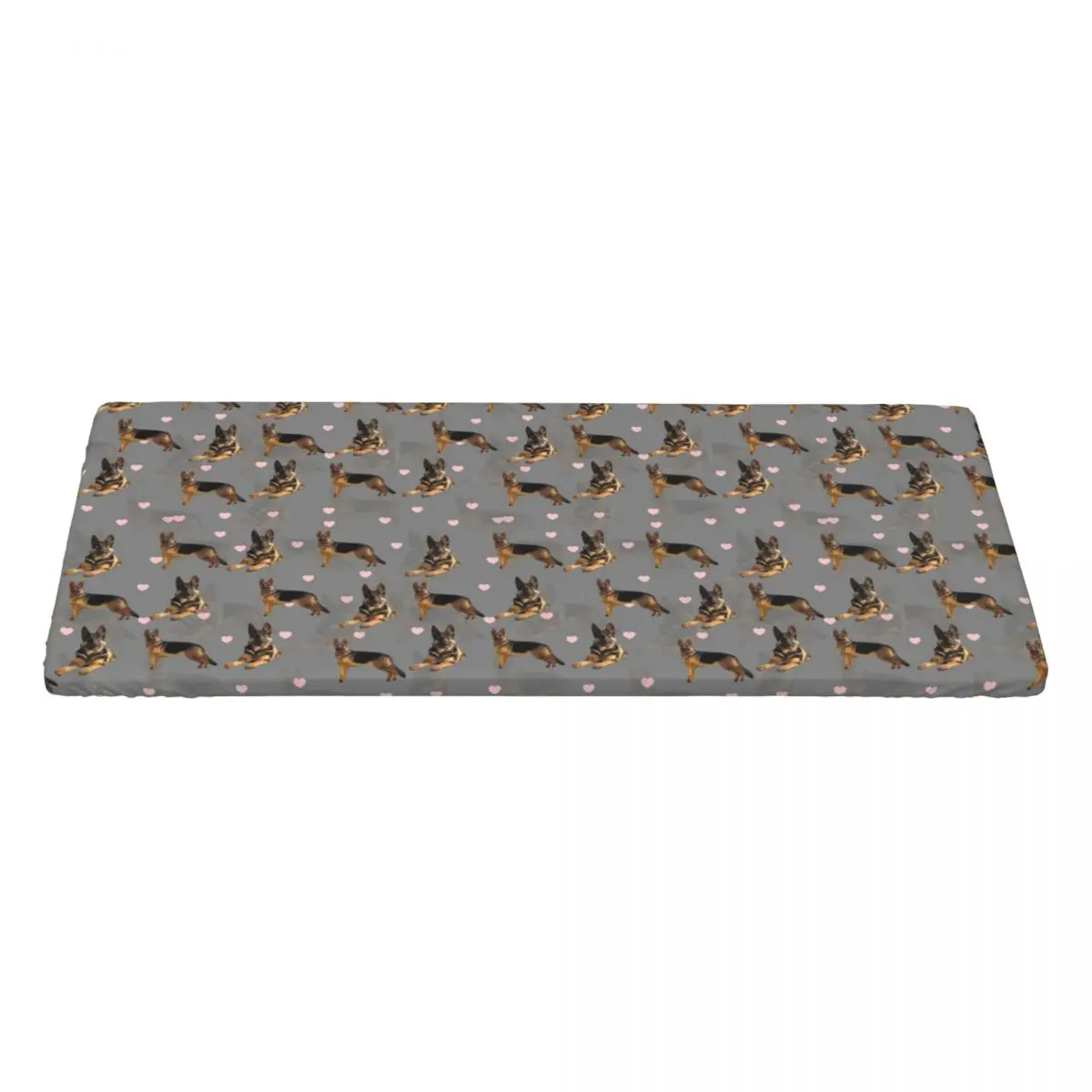 German Shepard Pattern Customized Rectangular Tablecloth Waterproof Table Cover for Dining Events Table Cloth