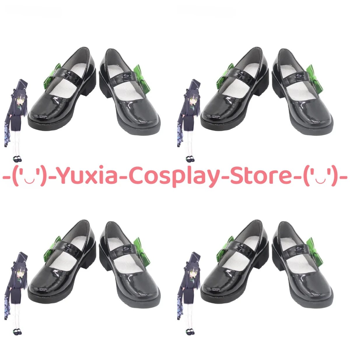 

Юксиакосплей! Синий архив Shun, обувь для косплея, аниме, реквизит для игрового персонажа, ботинки из искусственной кожи, карнавальный костюм на Хэллоуин