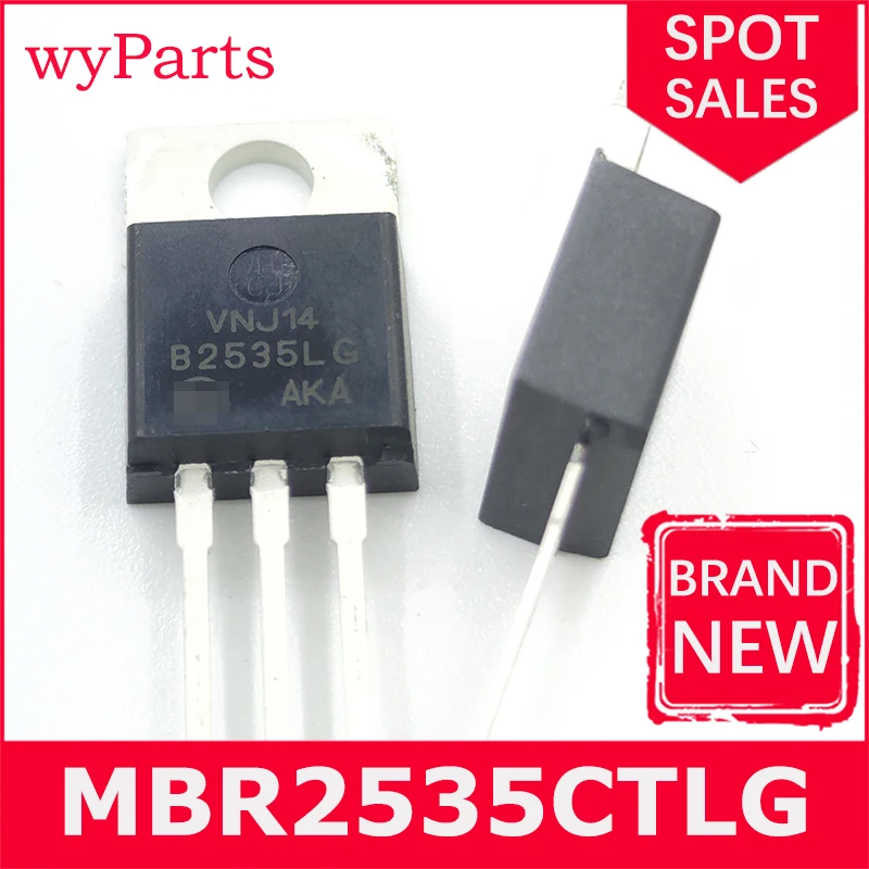 

New/1Pcs MBR2535CTLG TO220 Schottky Diodes & Rectifiers 25A 35V