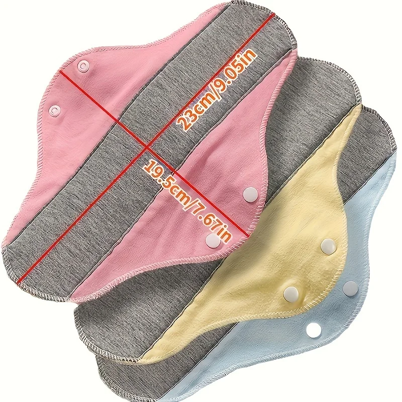 1/2/4pcs Leak-Proof & Waterproof Washable Incontinence Pads with Graphene Asept… - Image 4
