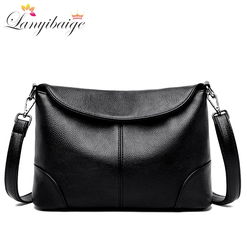 Soft Leather Crossbody Bags for Women 2024 Luxury Handbags Women Bags Designer Female Casual Hand Shoulder Bag bolsos de mujer