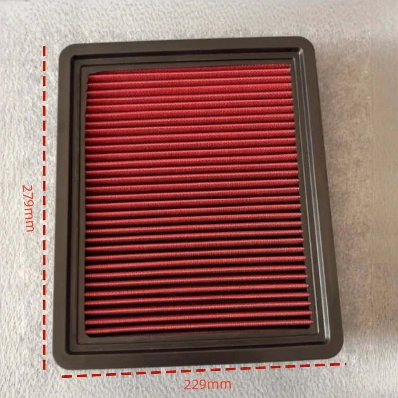 Car High Flow Air Filter For 2014-2016 Kia Cadenza V6 3.3L 2011-2012 Kia Optima L4 2.0L CA11116,28113-3S100 Washable Reusable