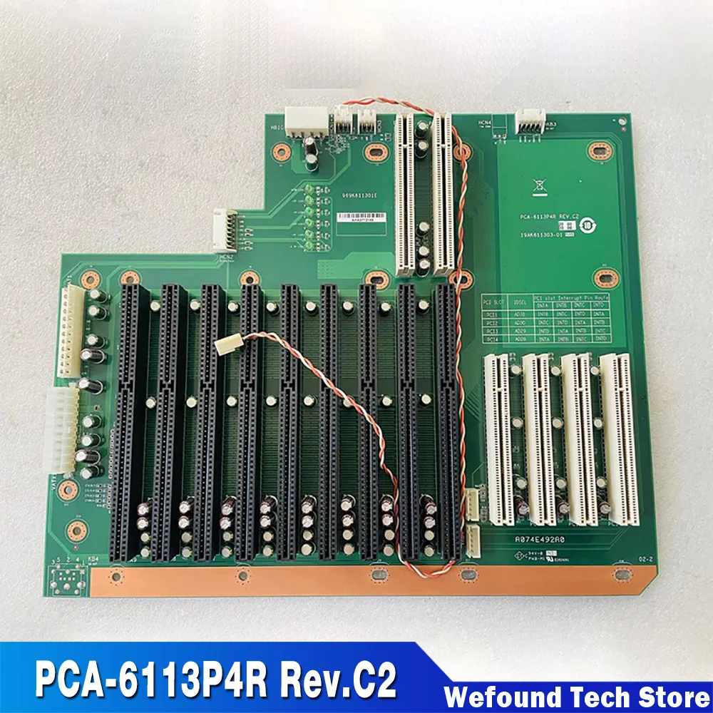 

IPC-610L Motherboard For Advantech PCA-6113P4R Rev.C2 Industrial Computer Baseboard Before Shipment Perfect Test