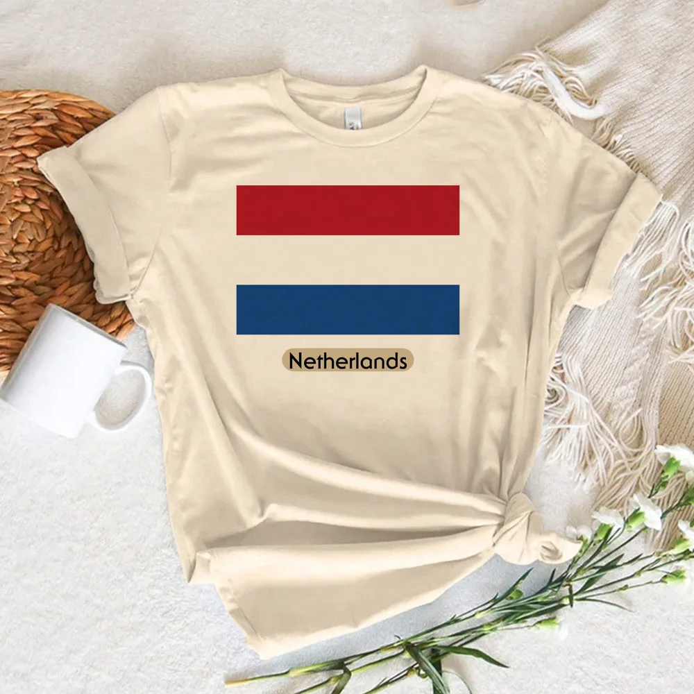 the Netherlands t shirt women harajuku funny streetwear t shirt girl streetwear clothes