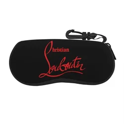 Custom Christians High Heels Shell Eyeglasses Case Women Men Fashion Louboutins Glasses Case Sunglasses Box Pouch