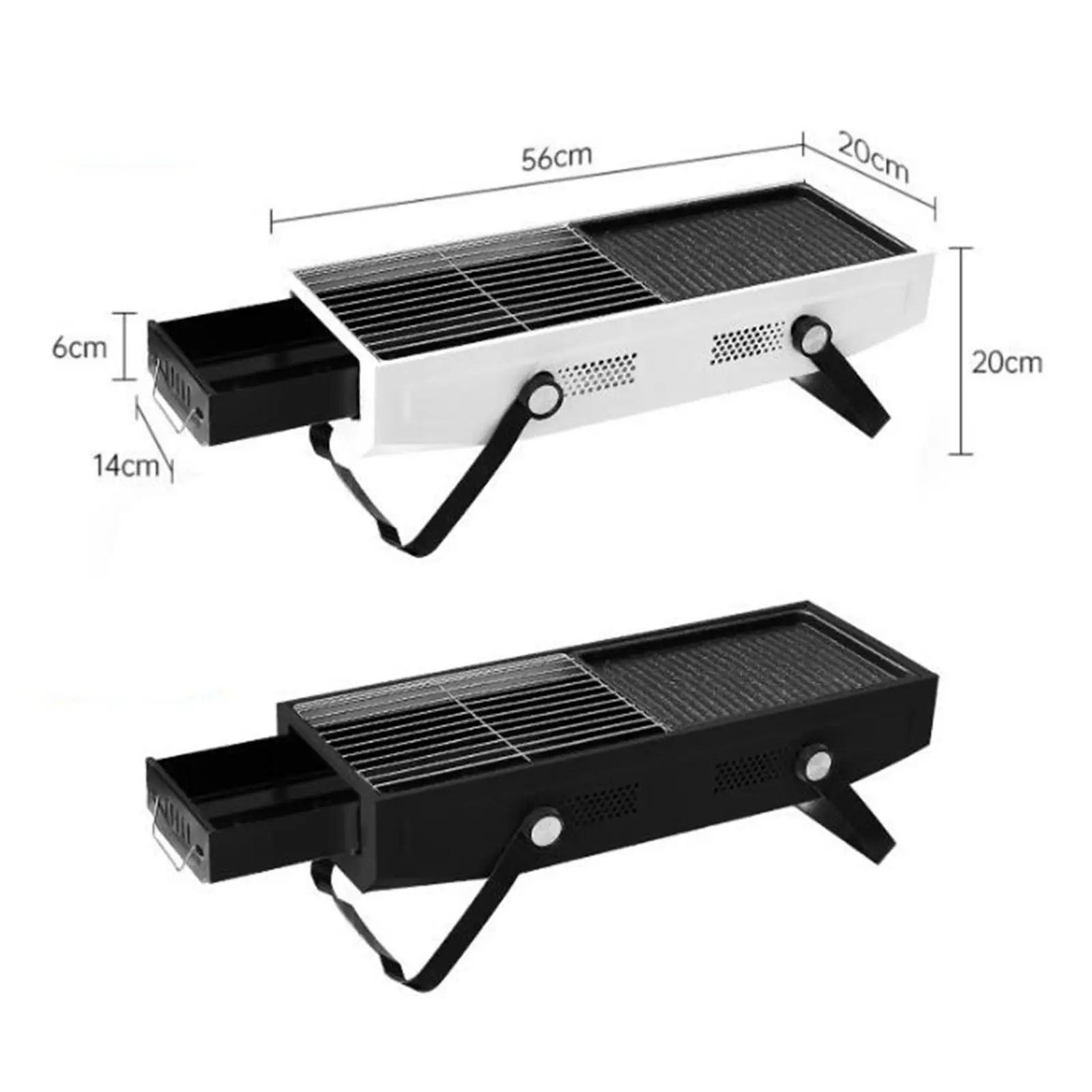 الشواء التخييم شواء الفحم شواء موقد الخشب حرق للطي شواء للفناء المشي لمسافات طويلة الظهر الرحلات ساحة #3