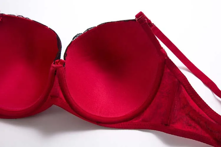 2035 New Sexy Bras Set 32/70 34/75 36/80 38/85 40/90 42/95 CDEF Cup Underwear Bralette Brassiere Plus Size Lingerie Thong B03