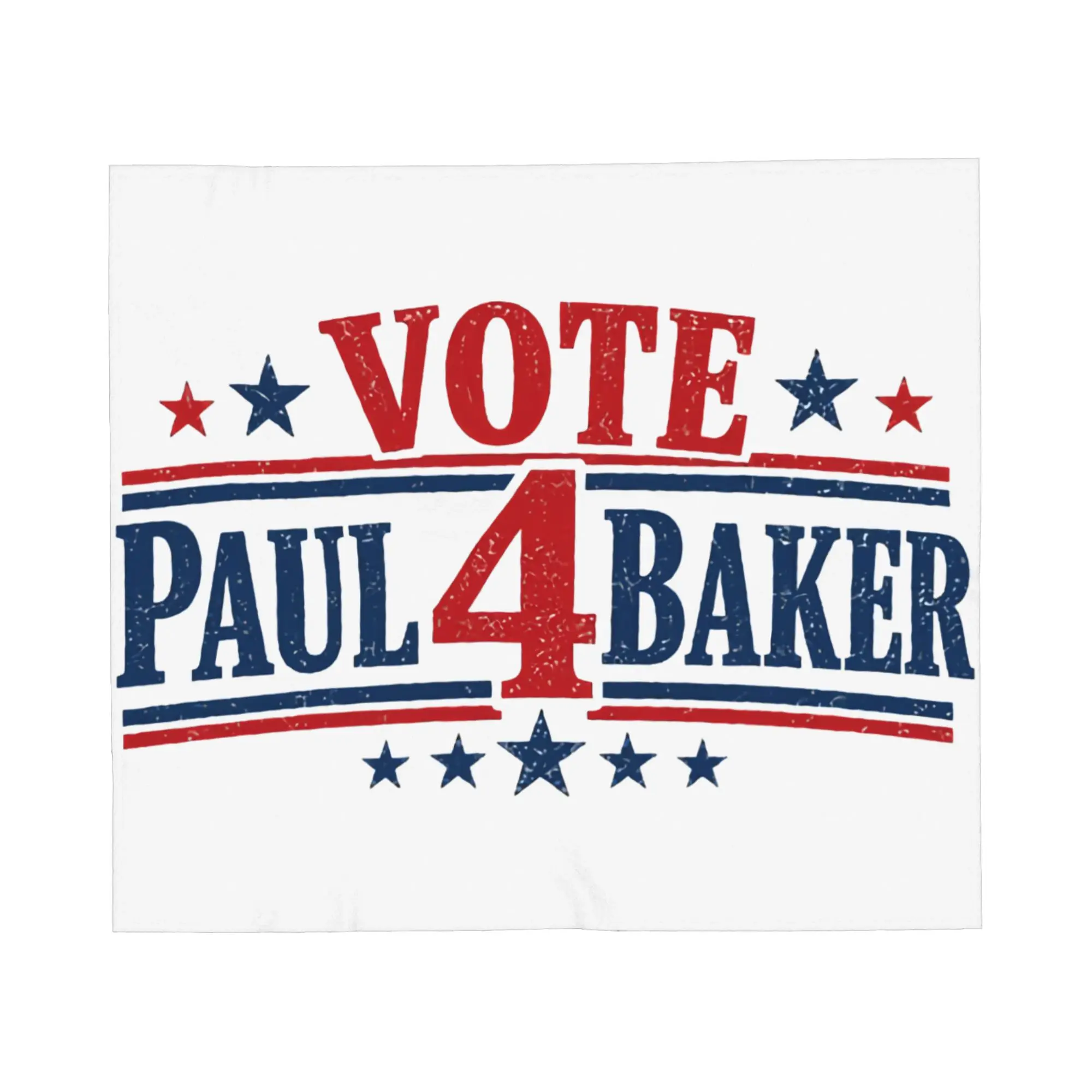 Vote 4 Paul Baker Blanket   Fuzzy Throw Blankets Bedding Couch Printed Ultra-Soft Warm Bedspreads