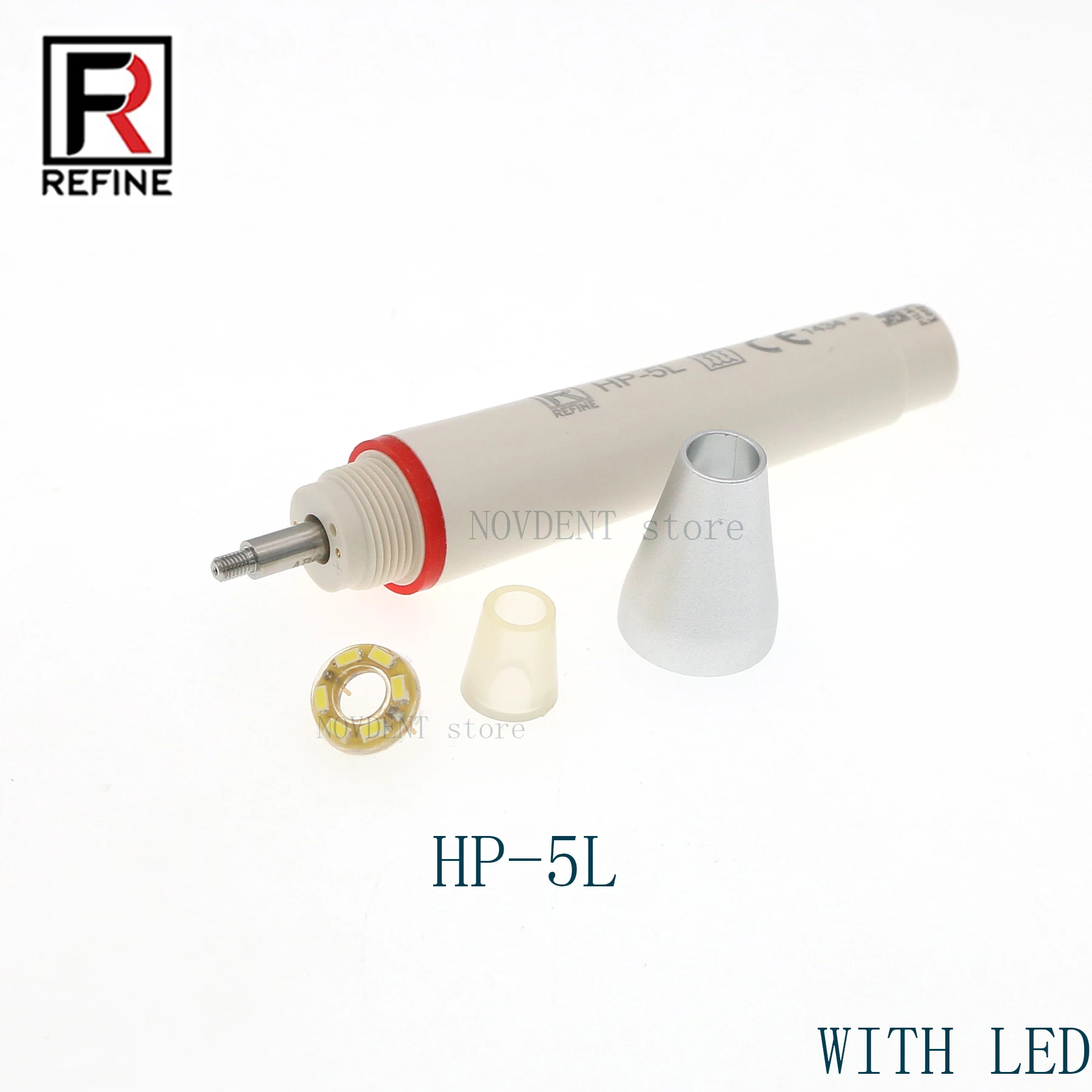 HP-5L REFINE Dental Ultrasonic Scaler Handpiece handle With LED Fit woodpecker tips