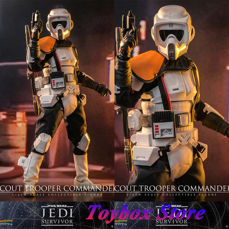 

HOTTOYS HT 1/6 VGM53 STAR WARS JEDI SURVIVOR Scout Trooper Commander Man Action Figure 12" Full Set Figurine Fans Collection