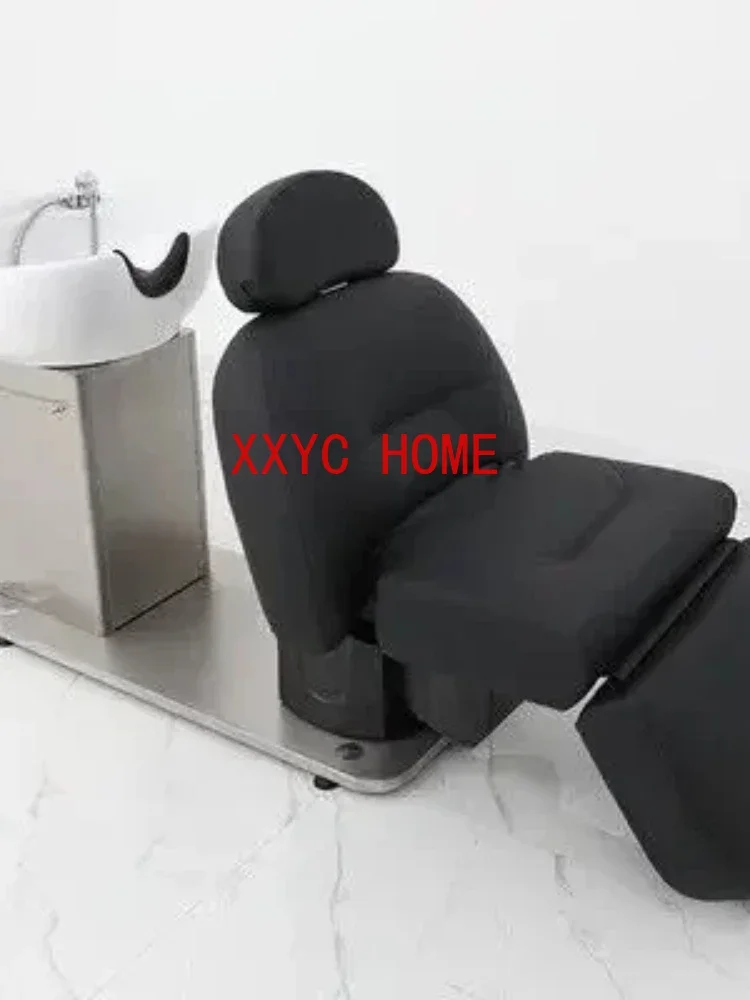 

Barber Shop Hair Wash Shampoo Chairs Bed Ergonomics Lounge Hairdressing Shampoo Chairs Beauty Comfort Sillas Furniture QF50SC