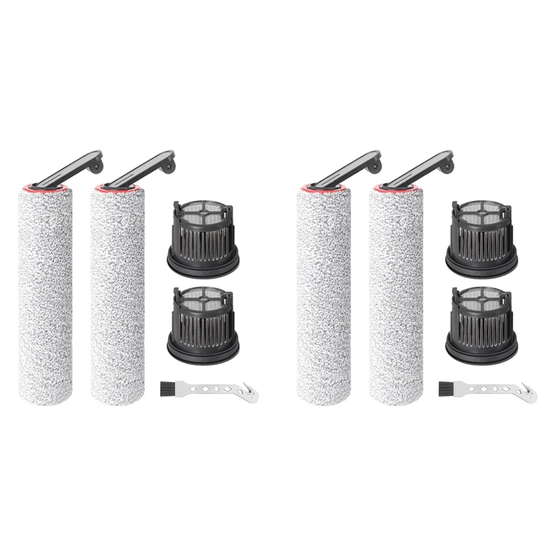 

B64B-2 Set Roller Brush And Hepa Filters For Dreame H14 Wet And Dry Vacuum Cleaner Replacement Accessories