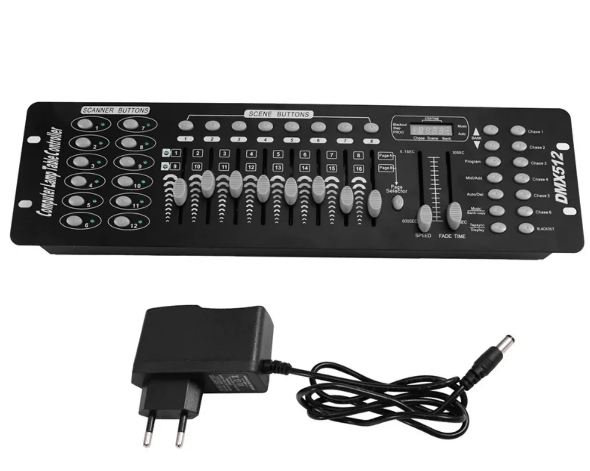 192 DMX Controller 512 Disco DJ DMX Console Stage Light Controllers For DMX Light DJ Party Light Beam Wash Lighting