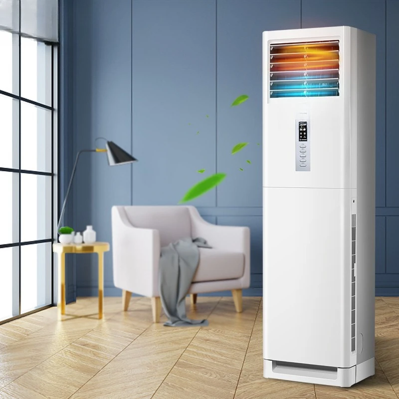 Heating and cooling vertical air conditioner cabinet strong cooling energy saving large air volume