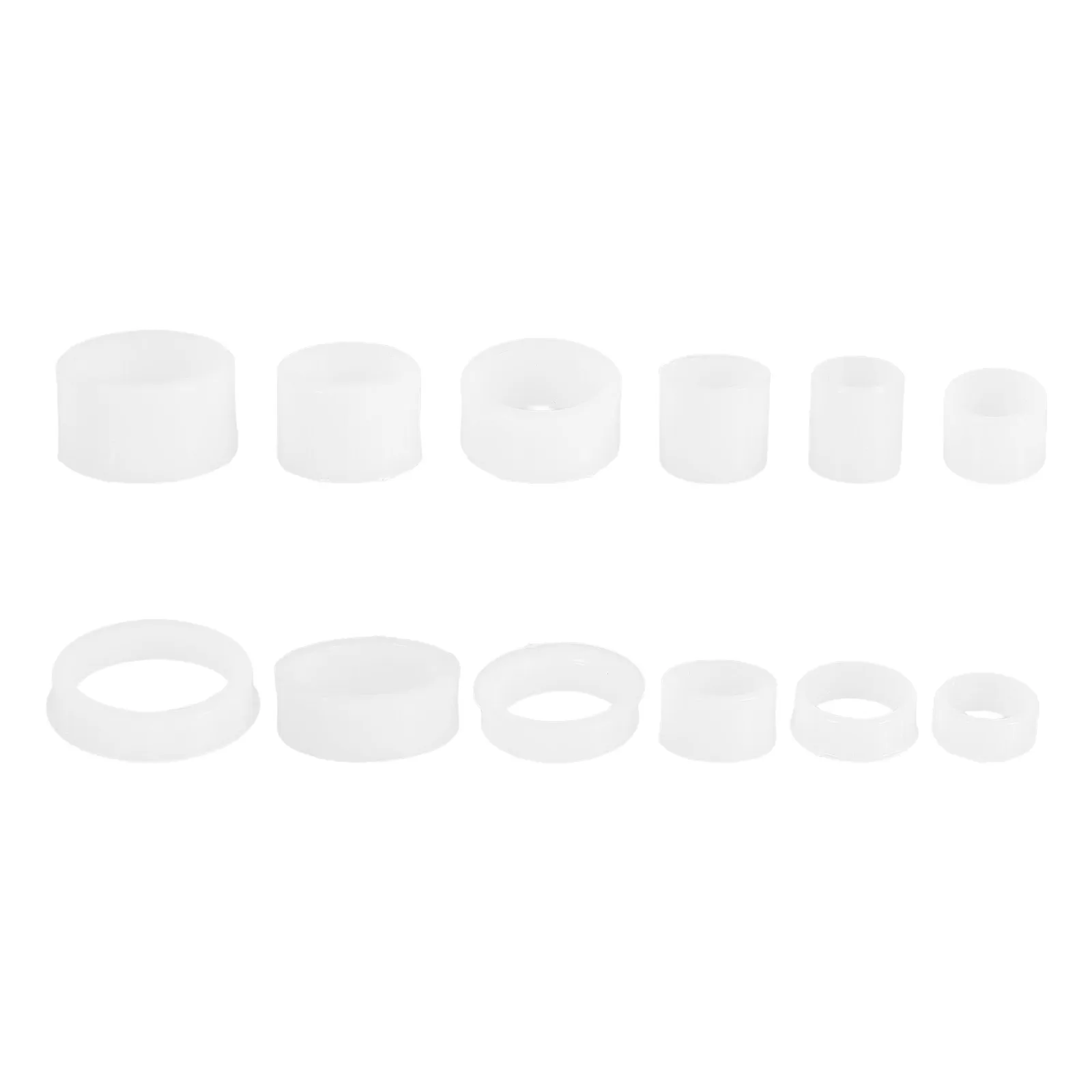 

12 Pcs Grinding Wheel Reducing Sleeve Bench Grinder Bushing Kits The Replacement Parts