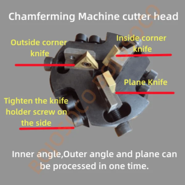 60AC Single Head Chamfering Machine Round Rod Steel Pipe Iron Pipe Round Pipe Deburring Stainless Steel groove Machine
