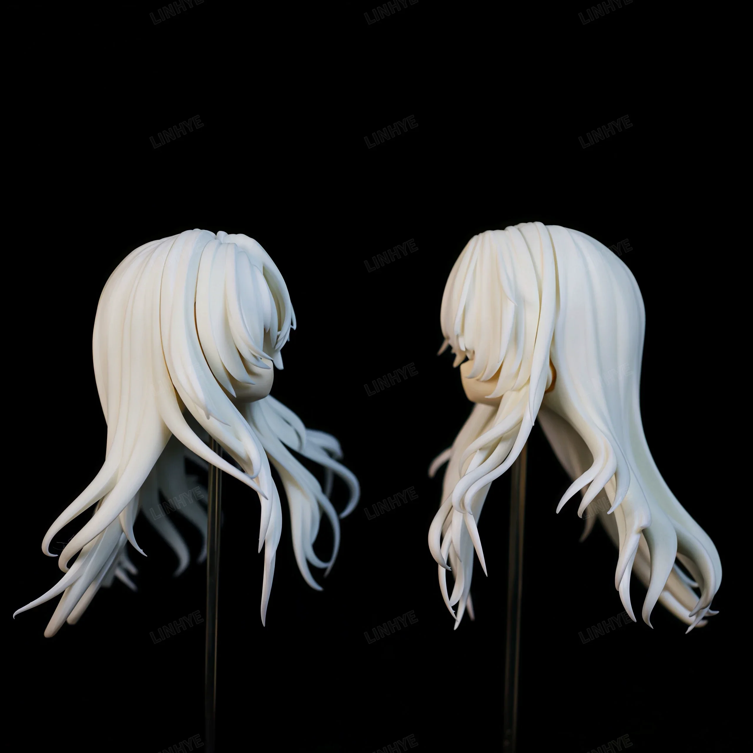 Ungefärbte 3D-Kopfkapsel-Druckform in Weiß für Actionfiguren Gsc Ob11/ob22 Gesichtsteil-Dekor-Zubehör – Detail 9