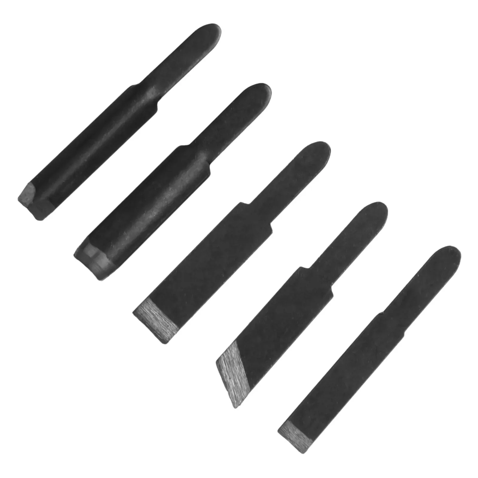 Holzschnitzklingen für elektrische Meißelmaschinen, 5-teiliges Set, Hochgeschwindigkeitsvibration, glatte und detaillierende Gravur – Detail 3