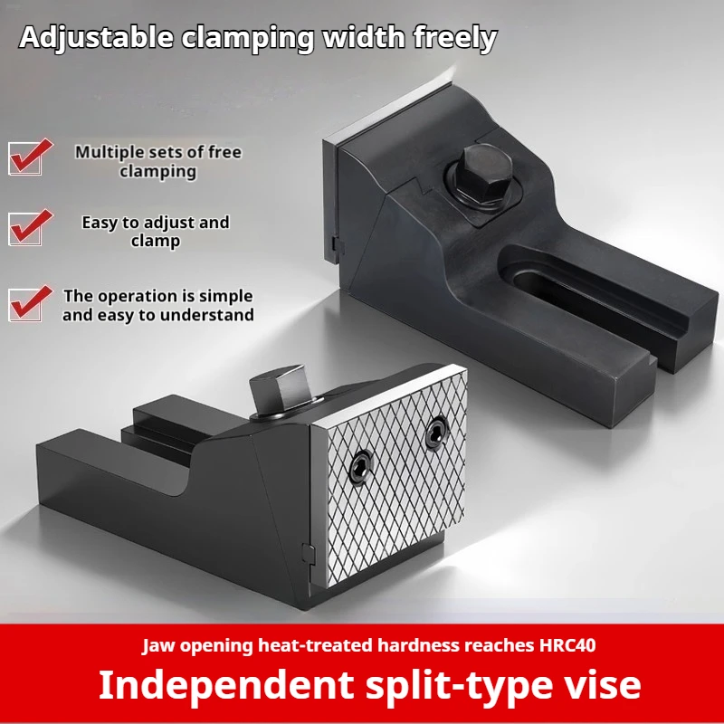 A set of two Freestyle Vice FV350N Free vise Machine Free Style Clamping Vise Split type vise