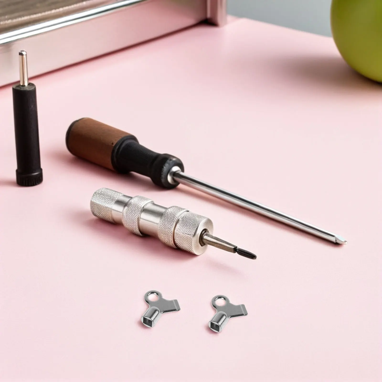 

Набор из 6 металлических ключей для прокачки радиаторов, квадратные 5 мм, для удаления воздуха из систем отопления