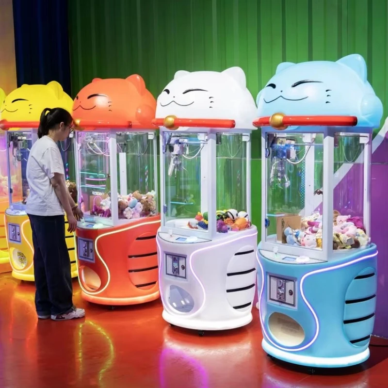 Regali economici per monete Console di gioco Giocattoli di peluche Premi Arcade Mini Crane Claw Machine