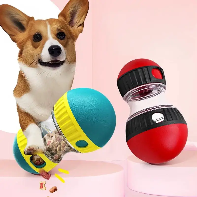 

Sustainable Round Plastic Pet Food Puzzle Feeder Dog Toy Concealed Food Puzzle Ball Leak-Proof Toy for Playing Hi Spilled Toys