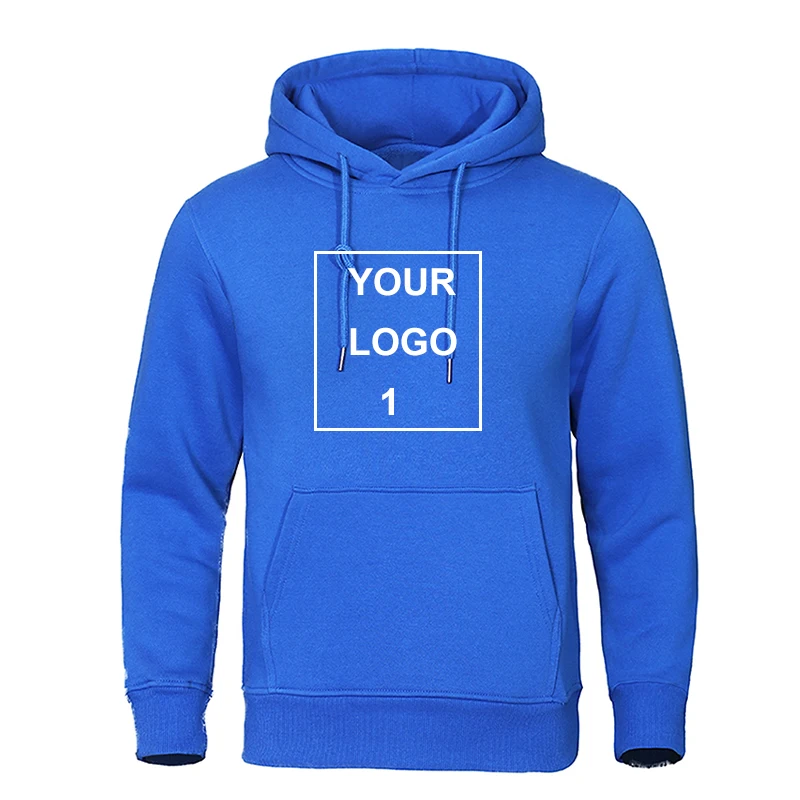 Personalized Print Hoodies Customized Pattern Hooded Sweatshirtsr Thickened Pullover Tops Unisex