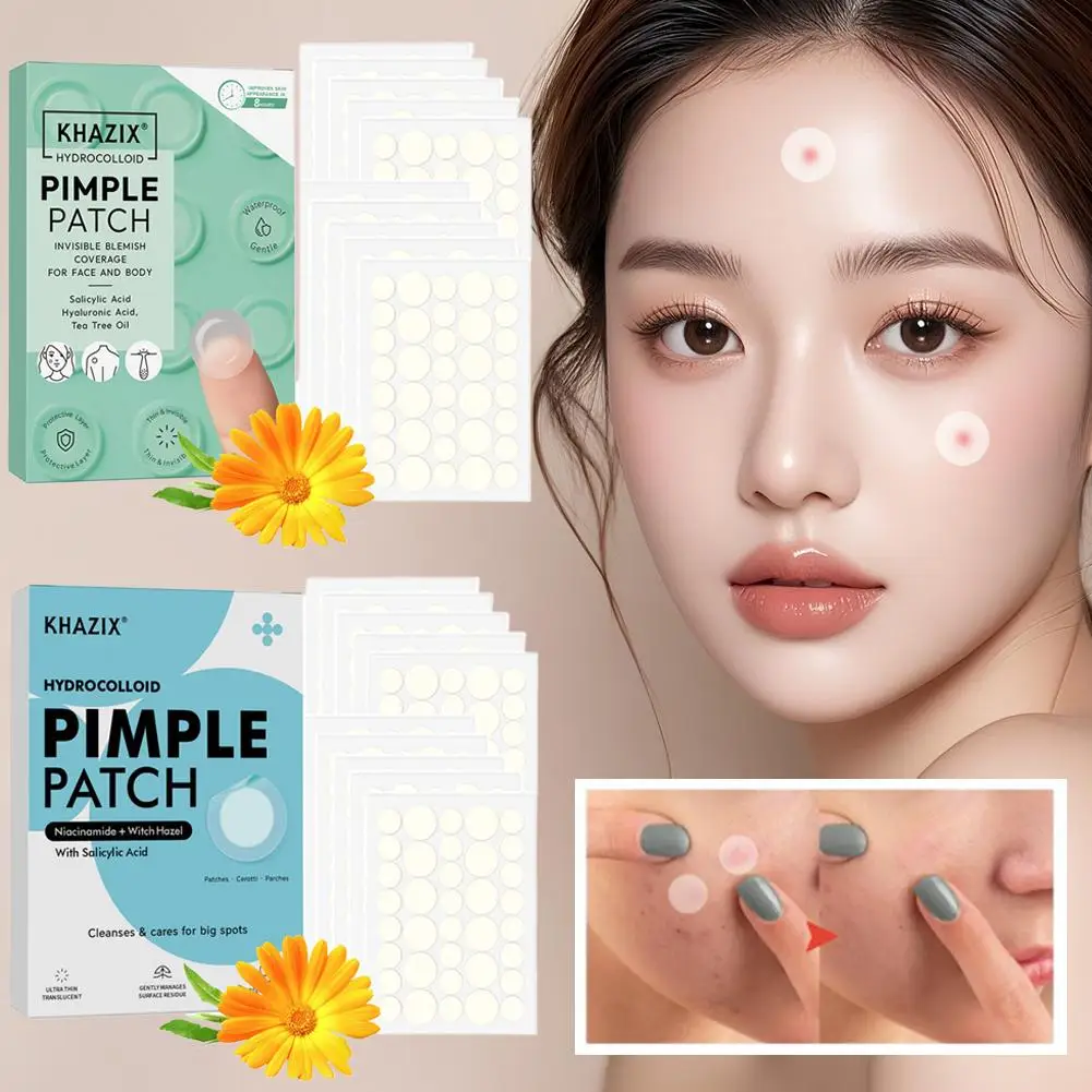 360PCS Mix Round Acne Patch Invisible Pimple Removal Patch Repair and Smooth For Acne, blackheads, blemishes ,Pimple Sticker