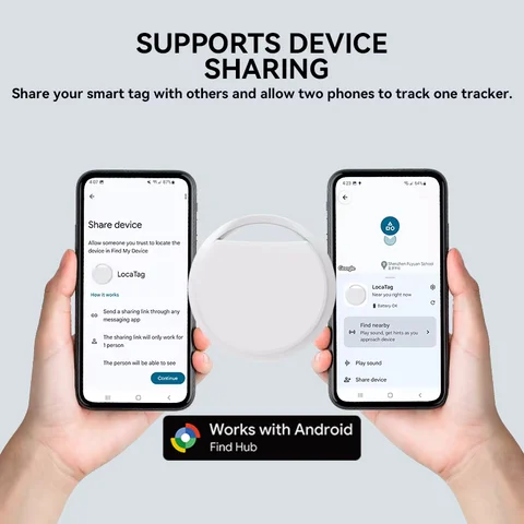 Смарт-тег RSH для поиска ключей с приложением Google Find Hub — внешний вид товара