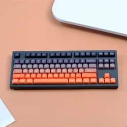 129 Keys/set Sunglow Key Cap PBT MOA Profile Double Shot Keycap Thermal Sublimation Mechanical Keyboard for Customization