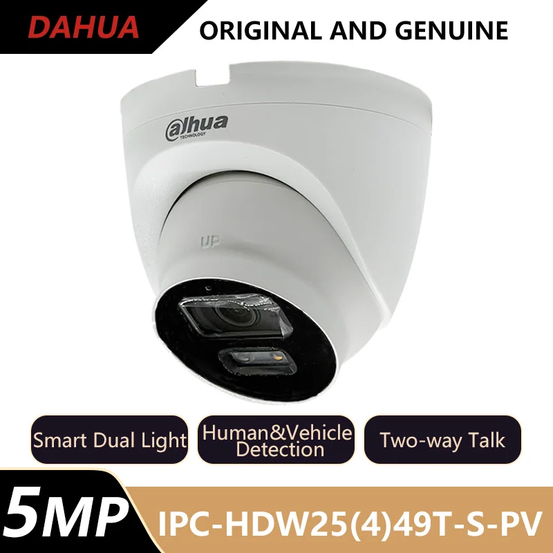 

Dahua 4MP 5MP Full Color IP Camera Human&Vehicle Detection Two-way Talk Security Protection IPC-HDW2549T-S-PV IPC-HDW2449T-S-PV