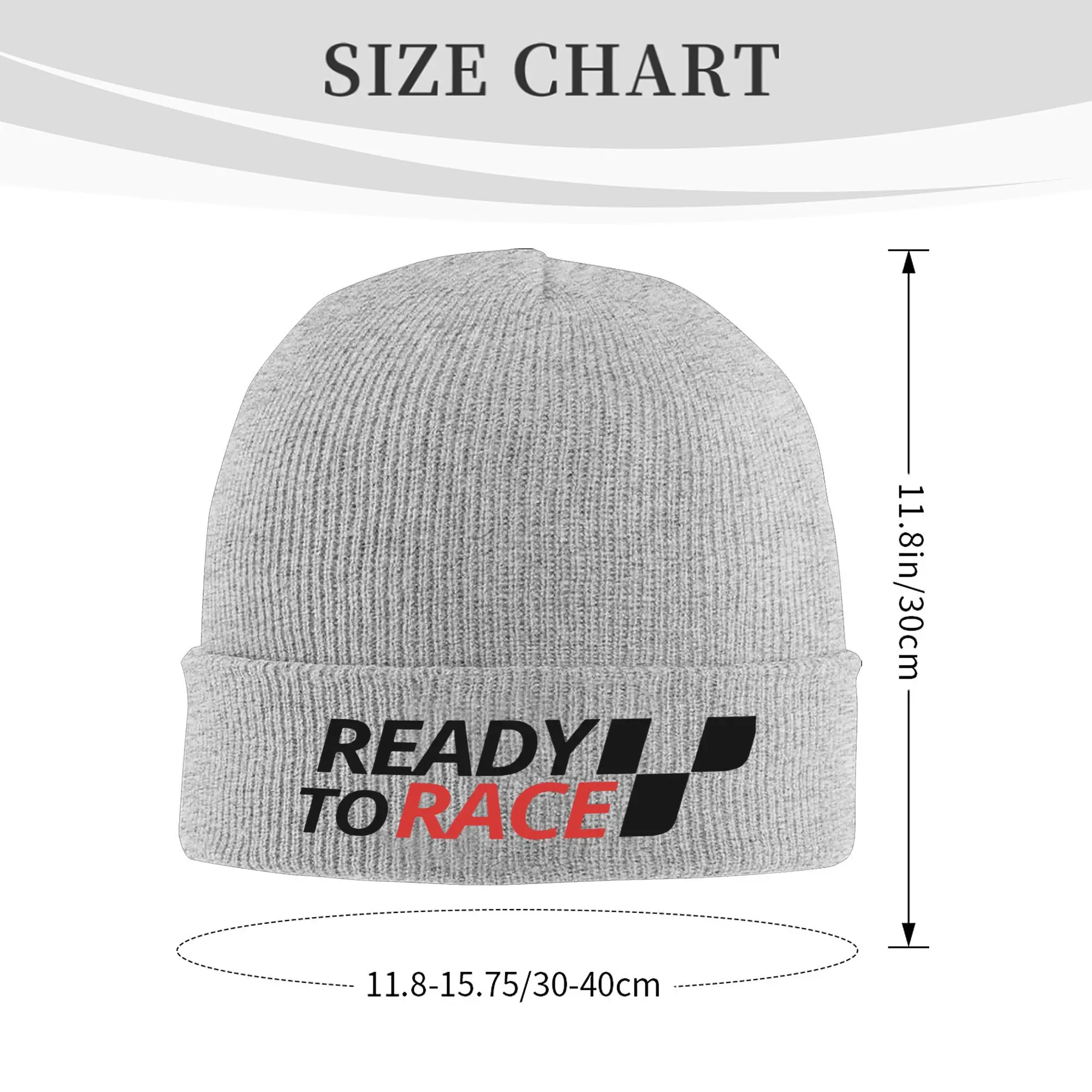 Ready To Race Knitted Hat Beanies Winter Hats Warm Unisex  New Ready To Race Motocross Bitumen Bike Life Cap Men Women Gift