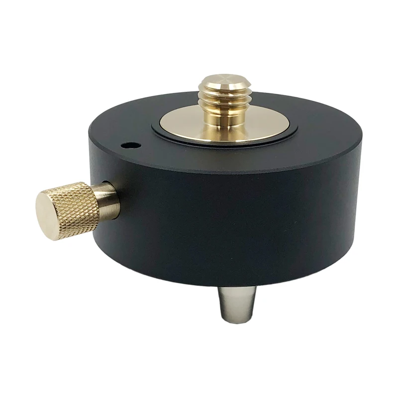 Adaptador Tribrach com Centro Removível Levantamento Prisma Parafuso Gps 3-jaw Adaptador