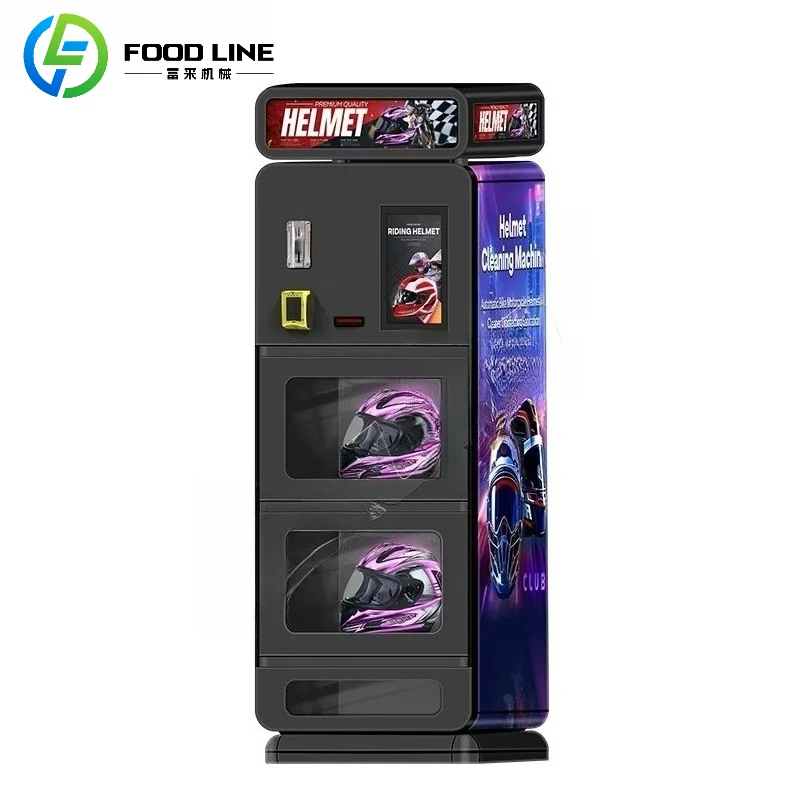 Commercial Grade Helmet Cleaning Machine Self Service Washer With Helmet Size Adjustment And Quick Cycle Completion