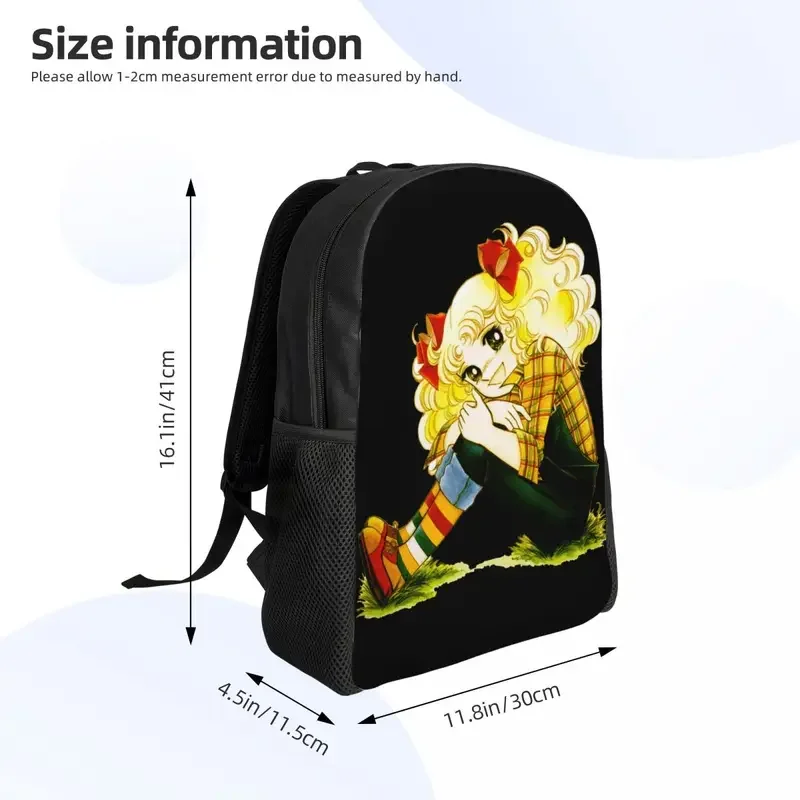 Snoep Snoep Rugzakken Voor Vrouwen Mannen School College Student Boekentas Past 15 Inch Laptop Cartoon Anime Manga Tassen