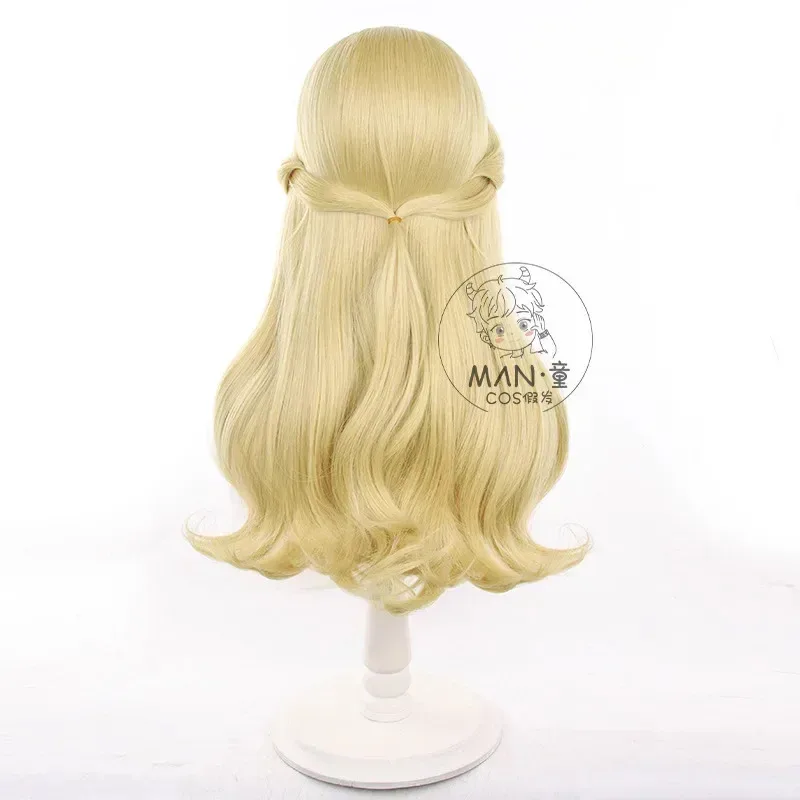 Jeu identité V psychologue Ada Mesmer Cos perruque 68CM cheveux synthétiques résistants à la chaleur fête d'halloween Anime Cosplay perruques + casquette