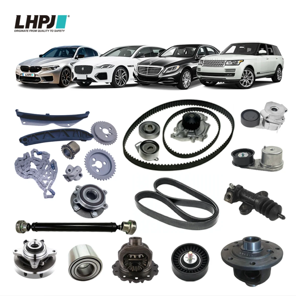 LHPJ مهاوي المحرك الأمامي 26207526677 OE 2620 7526 677 لسيارات BMW X3 E83 أجزاء عالية الجودة عمود المروحة