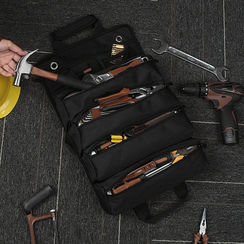 Túi Đựng Dụng Cụ Cán Túi Túi Túi Dụng Cụ Tổ Chức MultiPockets Giải Pháp Bảo Quản Tiện Lợi Cho Thợ Cơ Khí & Người Có Sở Thích Cụ
