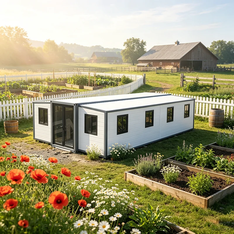 High Insulation Flat Pack Modular Container House For Cold Climate